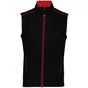WK Designed To Work Gilet Day To Day homme black/red