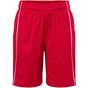 James&Nicholson Basic Team Shorts Junior red/white