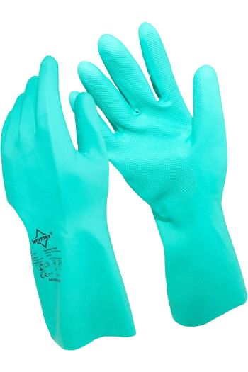 Gants en nitrile veloutés "Ankara" - Turquoise