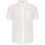 Kariban Chemise popeline manches courtes enfant white