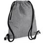 Bagbase Sac de gym Icon grey_marl/black