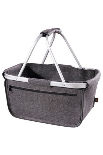 Felt shopper Basket - Anthracite