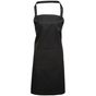 Premier Tablier bavette avec poche Colours Collection black