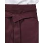 SG Accessories - Bistro Rome Medium Length Bistro Apron burgundy