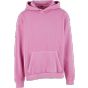 Build Your Brand Vintage Heavy Hoodie Cool pink