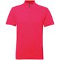 Asquith & Fox Polo homme classique polycoton hot_pink