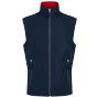 Regatta Men's Ascender 2 Layer Softshell Gilet navy/classic_red