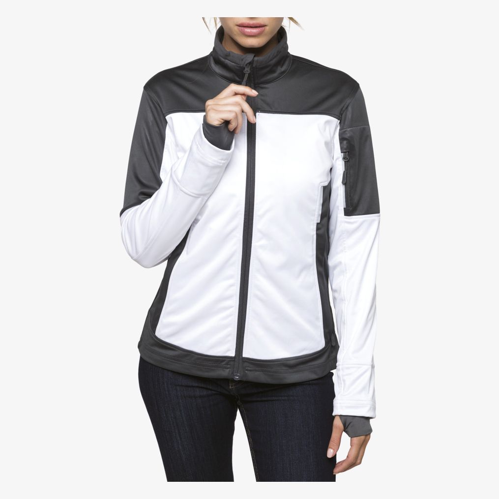 Veste softshell bicolore femme Kariban