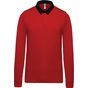 Kariban Polo rugby enfant  red/black