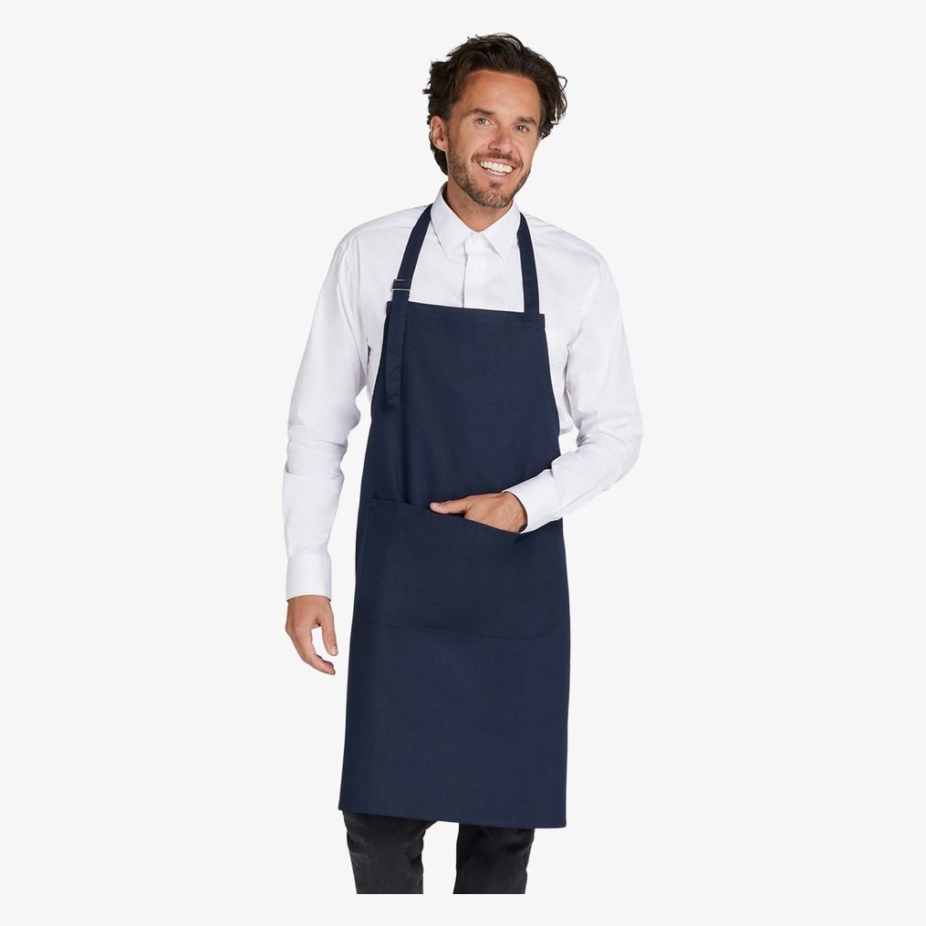 Lisbon - Cotton Heavyweight Bib Apron with Pocket SG Accessories - Bistro