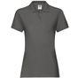 fruit of the loom Premium Polo Lady-Fit graphite_clair