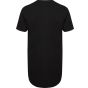 SF Clothing Men´s ongline T-Shirt With Dipped Hem black