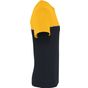 WK Designed To Work T-shirt bicolore écoresponsable manches courtes unisexe black/yellow