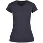 Build Your Brand Basic Ladies Basic Tee navy