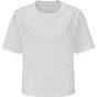 mantis Women's cropped Heavy T white