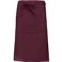 Kariban Tablier polycoton long wine