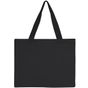 SG Accessories - Bags Canvas Wide Shopper with Fold LH black