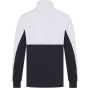 Finden+Hales Adults' 1/4 zip knitted tracksuit top navy/white