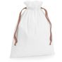 westfordmill Sac en Coton avec Cordon Ruban soft_white/rose_gold