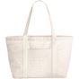 Westford Mill Tote bag rayé en coton bio red_stripe