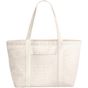 westfordmill Tote bag rayé en coton bio red_stripe