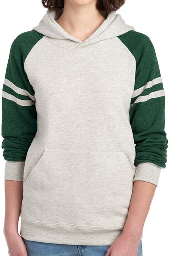 Image produit Nublend® varsity colour-block hooded sweatshirt
