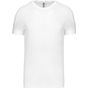 Kariban T-shirt col rond manches courtes homme white