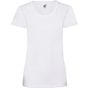 fruit of the loom Tee-shirt femme Valueweight blanc