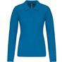 Kariban Polo piqué manches longues femme  tropical_blue