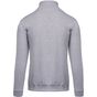 kariban Sweat-shirt col zippé  oxford_grey