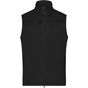 James&Nicholson Men´s Softshell Vest black
