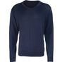 Premier Pull col V pour homme navy