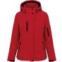 Kariban Parka softshell doublée à capuche pour femme red