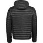 tee jays Hooded outdoor crossover black/black_melange