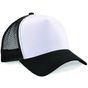 Beechfield Casquette Snapback trucker black/white
