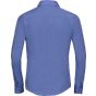 Russell Athletic Ladies' Long Sleeve Fitted Polycotton Poplin Shirt corporate blue