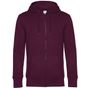 B&C Collection B&C King Zipped Hood_° dark_cherry
