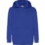 fruit of the loom Kids classic hooded sweat royal_blue