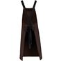 Kariban Tablier coton biologique chocolate