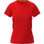 Stedman Mesh Raglan Women scarlet_red