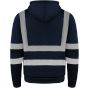 Korntex Hi-Vis workwear hoody cork Navy