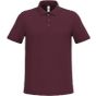 iDeal Basic Brand Polo piqué homme 180 ideal_burgundy