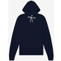 Bella Unisex sponge fleece pullover hoodie navy