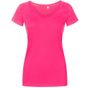Xo by Promodoro Women´s V-Neck T-Shirt bright_rose