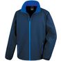 result Printable softshell navy/royal