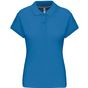 kariban Polo manches courtes femme - tropical_blue - S