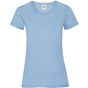 fruit of the loom Tee-shirt femme Valueweight ciel