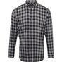 Premier Chemise manches longues à carreaux Mulligan steel/black