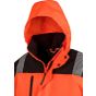 Result Recycled extreme tech printable softshell safety coat fluorescent_orange/black