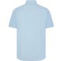 Henbury Men's short sleeved 'cotton feel' coolplus® shirt blue
